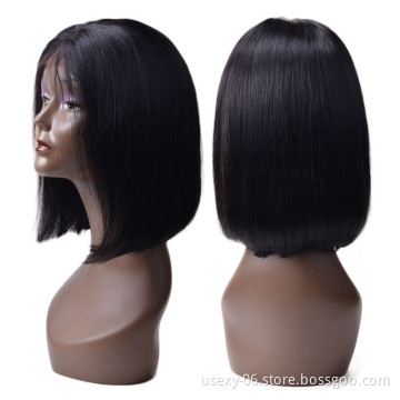 Cheap Wig Vendors Wholesale Pixie Bob Cut Wigs For Black Women Virgin Brazilian 13x4 T Part Lace Front Human Hair Wigs